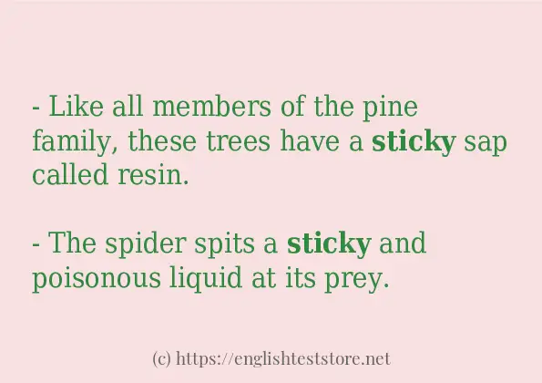 sticky-example-in-sentences-englishteststore-blog