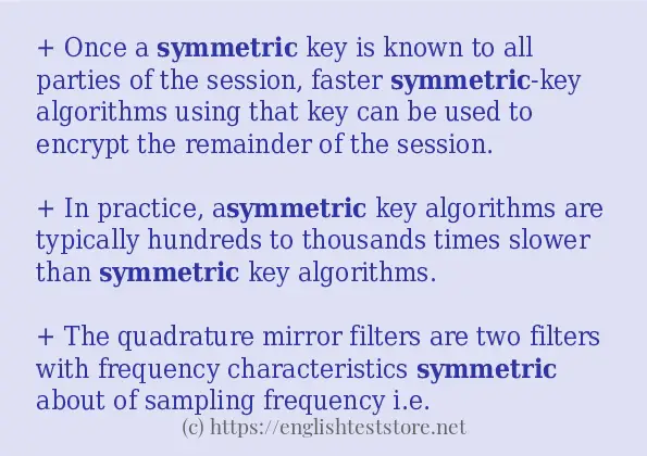 symmetric in-sentences