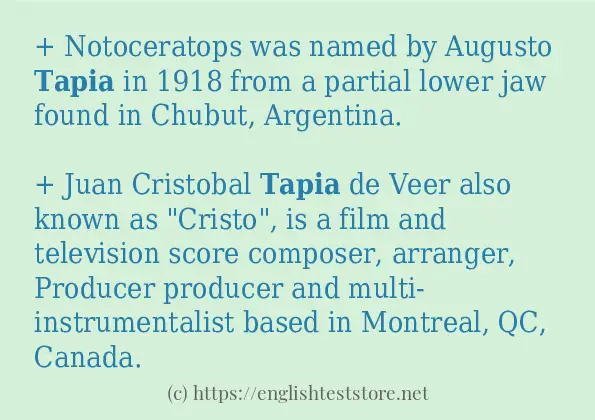 tapia use in-sentences tapia use in-sentences
