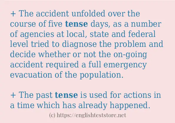 tense in-sentences