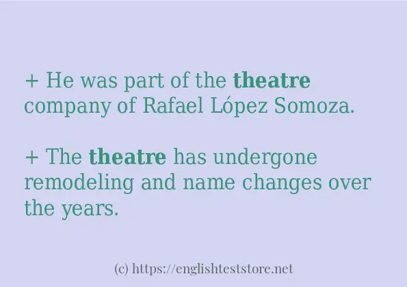 theatre some ways to use