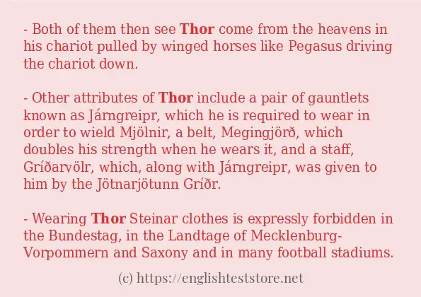 thor use in-sentences