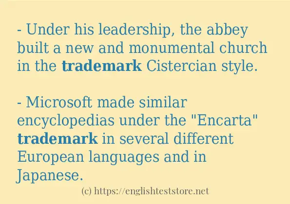trademark how to use?