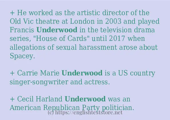 underwood use in-sentences underwood use in-sentences