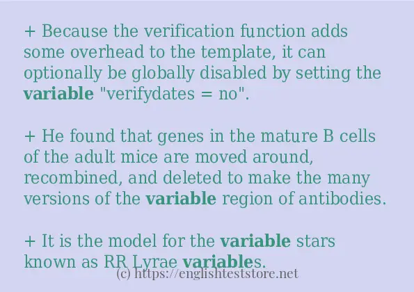 variable in-sentences