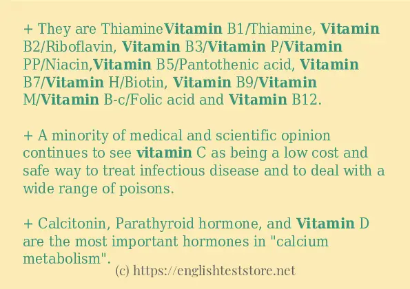 vitamin how to use?