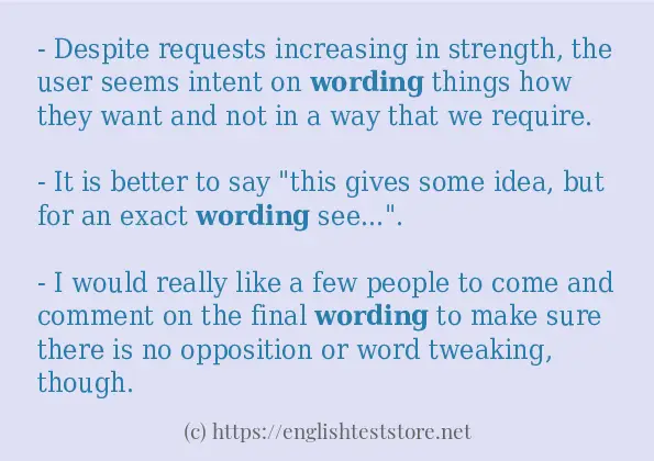 Wording Example Sentences Englishteststore Blog 4531