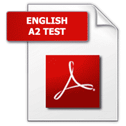 Free English A2 Exercises and Tests Worksheets PDF