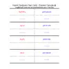 Vocabulary Flash Cards - Chemical Formulas18
