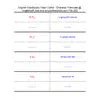 Vocabulary Flash Cards - Chemical Formulas200