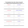 Vocabulary Flash Cards - Chemical Formulas36