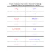 Vocabulary Flash Cards - Chemical Formulas44