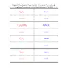 Vocabulary Flash Cards - Chemical Formulas50