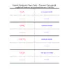 Vocabulary Flash Cards - Chemical Formulas58