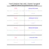 Vocabulary Flash Cards - Chemical Formulas71