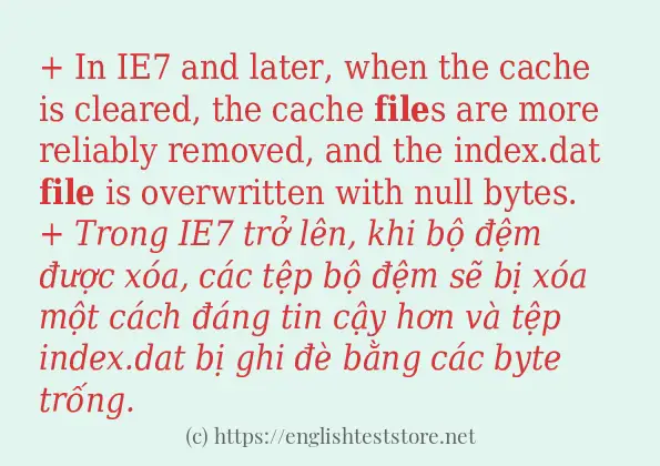 Các cách dùng từ file