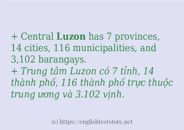 luzon dùng như thế nào?