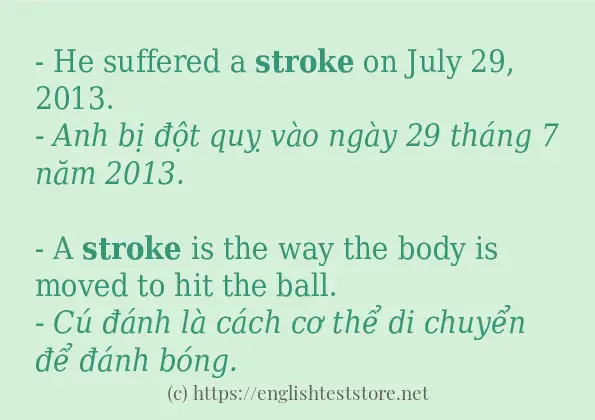stroke sử dụng như thế nào?